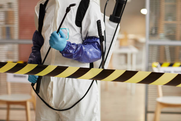 Professional Hoarding Cleanup technician working in Agoura Hills, CA